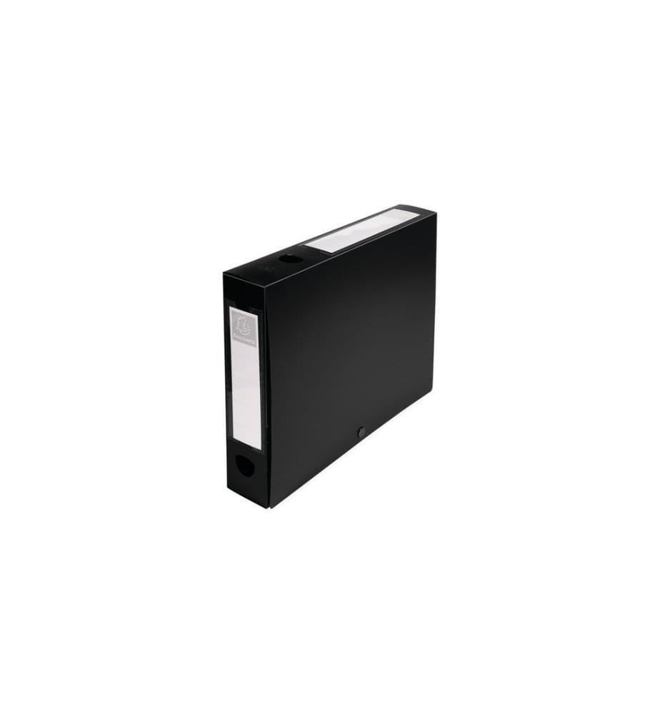Exacompta Archivschachtel A4, Schwarz