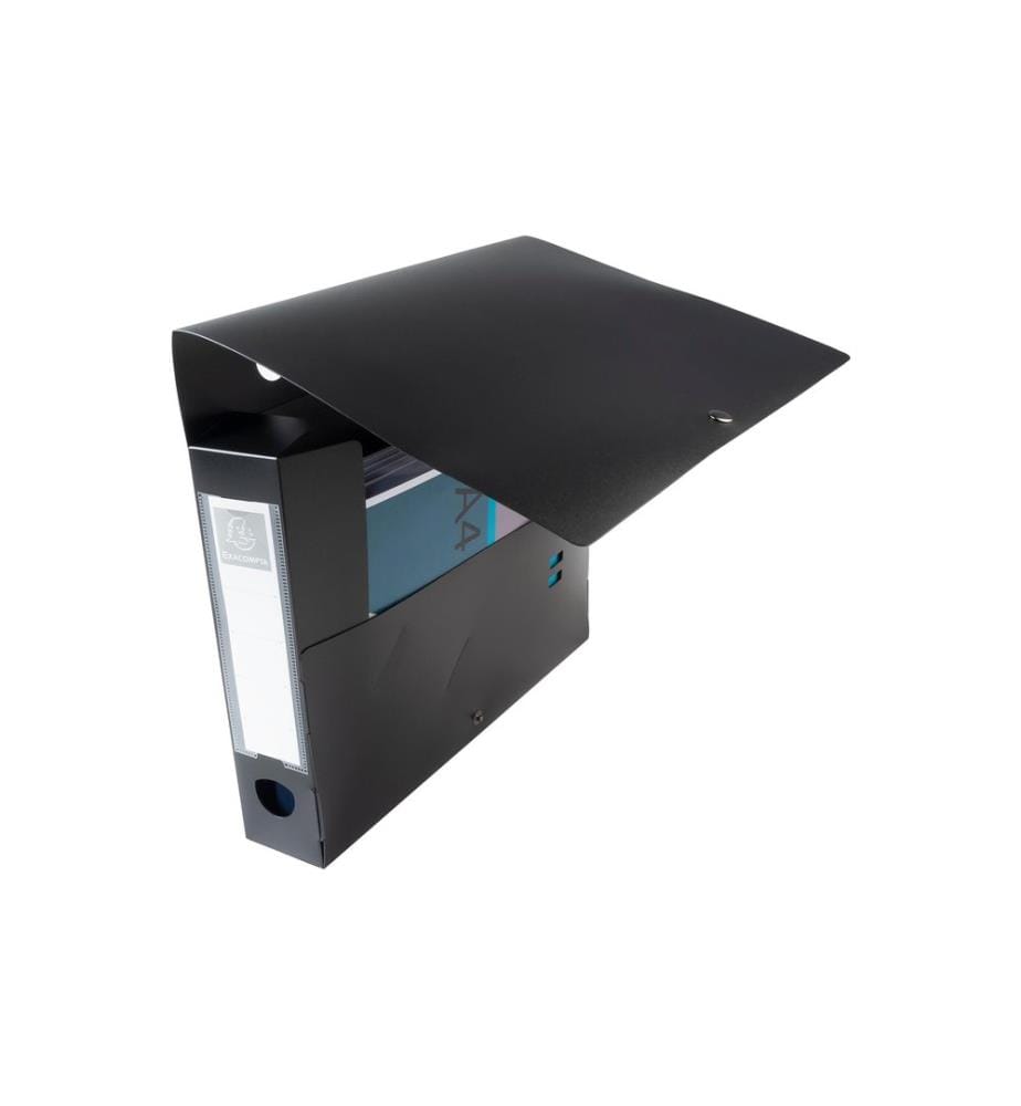 Exacompta Archivschachtel A4, Schwarz