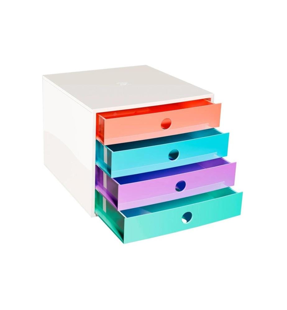 Exacompta Filibox A4+ Candy Tidy 4 Schubladen DIN A4+ Kunststoff