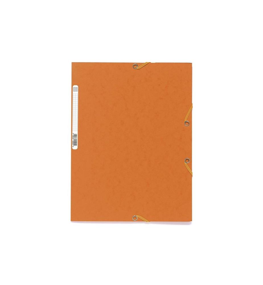 Exacompta Gummibandmappe A4 Orange, 250 Blatt