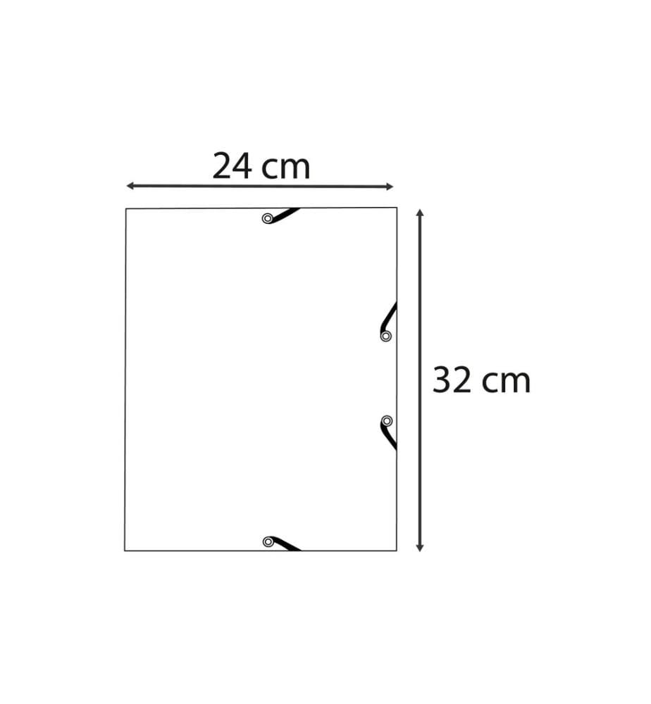 Exacompta Gummibandmappe A4 Skandi Altrosa
