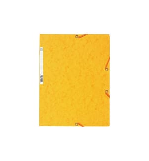 Exacompta Gummibandmappe A4 Gelb, 250 Blatt