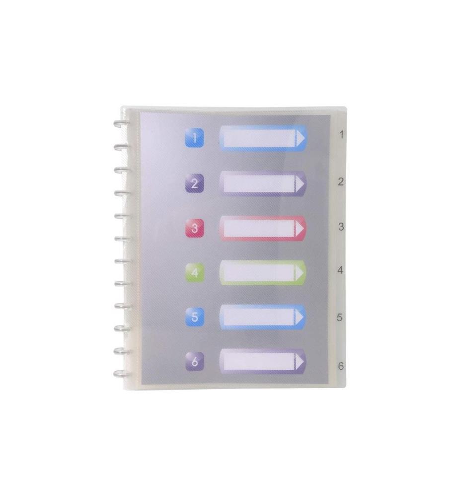 Exacompta Sichtbuch A4 Transparent
