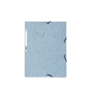 Exacompta Gummibandmappe A4 Hellgrau, 250 Blatt