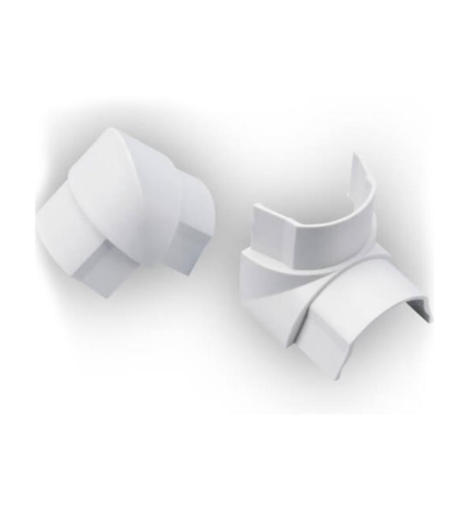 Kit per tubi semicircolari - Bianco