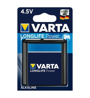 Batteria di alimentazione a lunga durata da 4,5 V