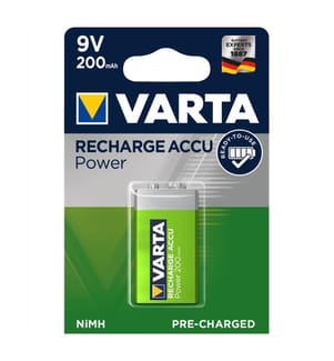 Batteria ricaricabile 9V 200 mAh