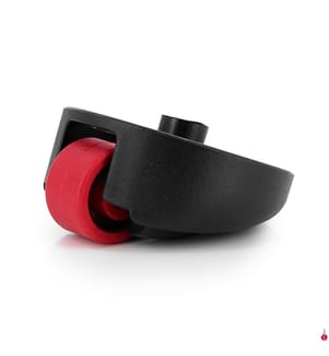 Vacuum Wheel - Black and Red