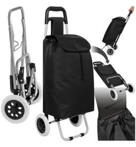 Trolley per la spesa - nero
