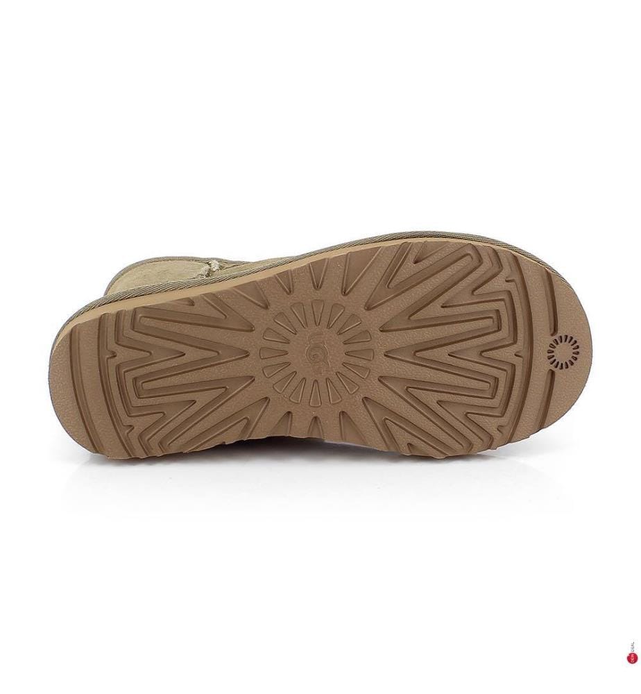 Bottines en Cuir Classic Mini II - Beige