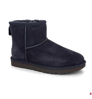 Bottes en Cuir Classic Mini II - Marine