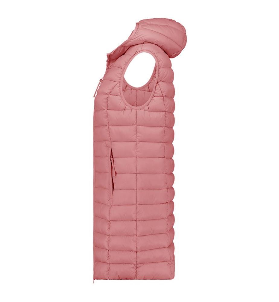Sleeveless down jacket Vakitalana - Pink