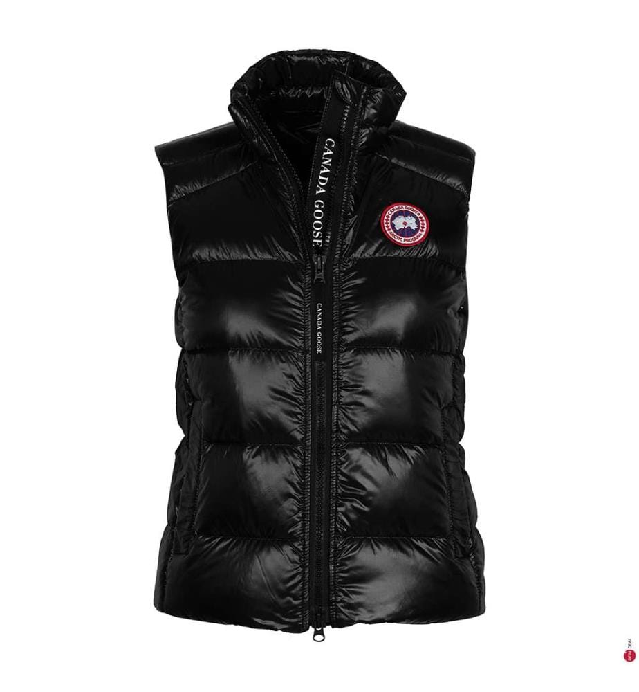 Sleeveless Quilted Jacket Cypress - Black