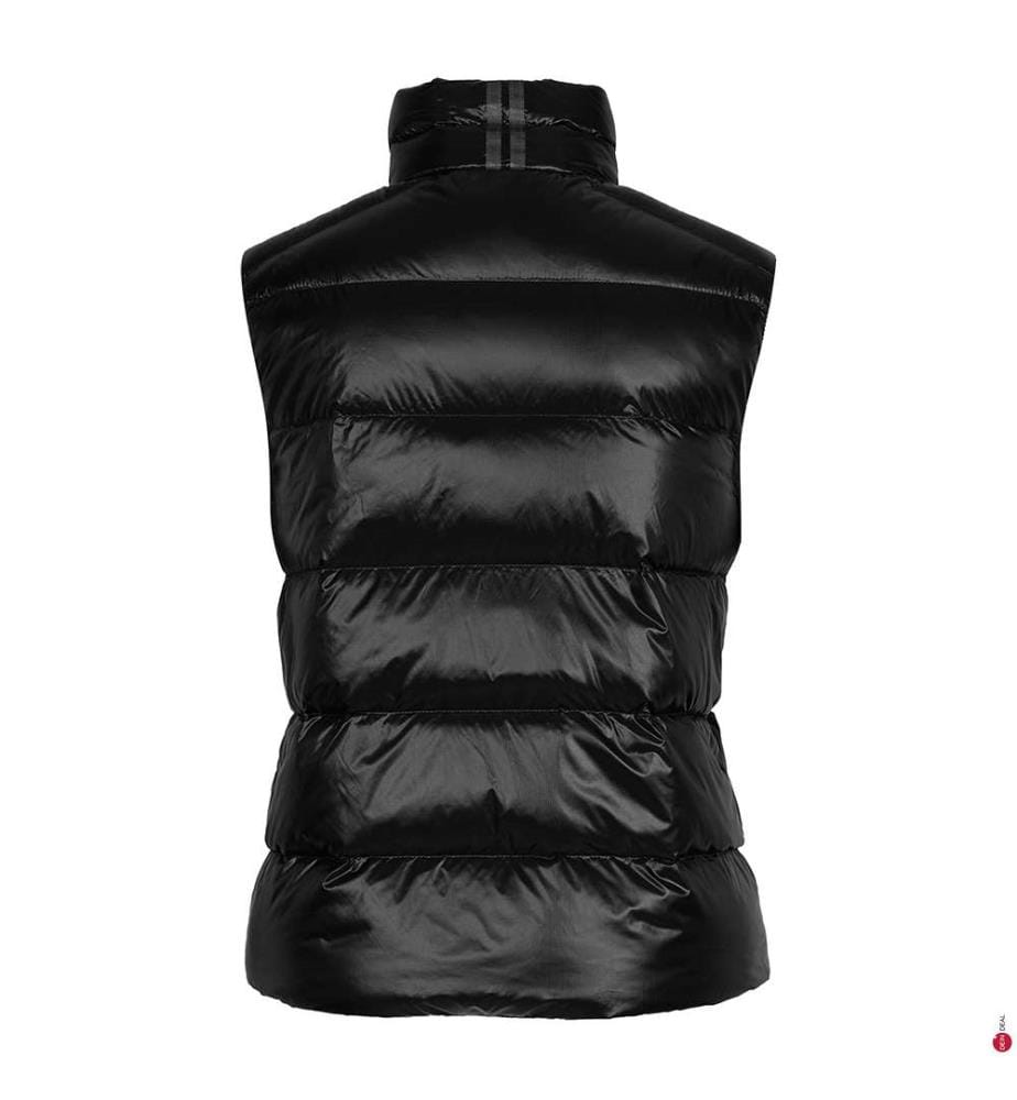 Sleeveless Quilted Jacket Cypress - Black
