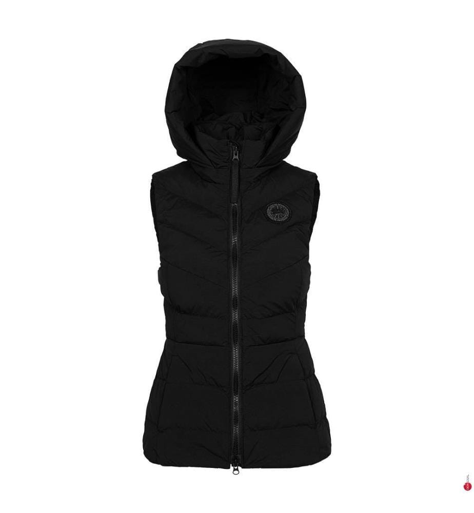 Sleeveless Quilted Jacket Clair - Black