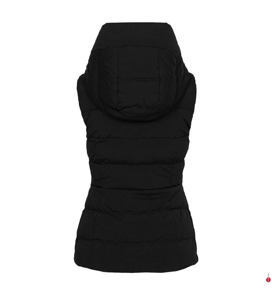 Sleeveless Quilted Jacket Clair - Black