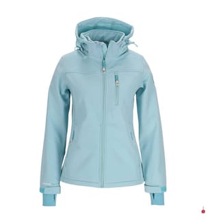 Softshelljacke - Himmelblau