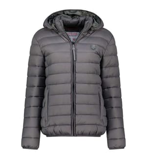 Giacca Amichoko da donna con cappuccio staccabile - Dark Grey