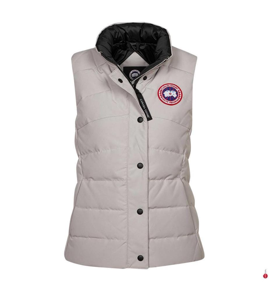 Sleeveless Quilted Jacket Freestyle Heritage - Beige