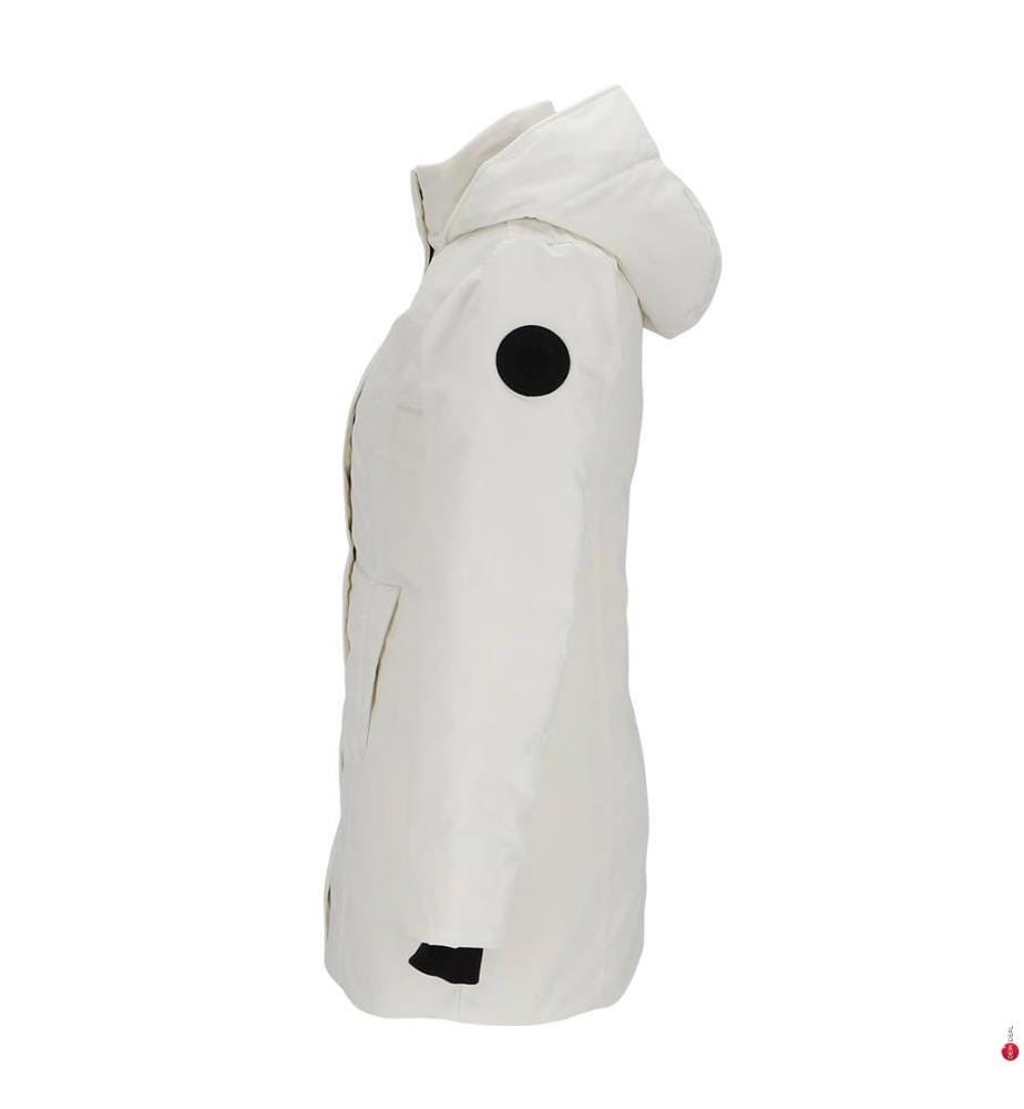 Parka Leslie Black Label - Bianco