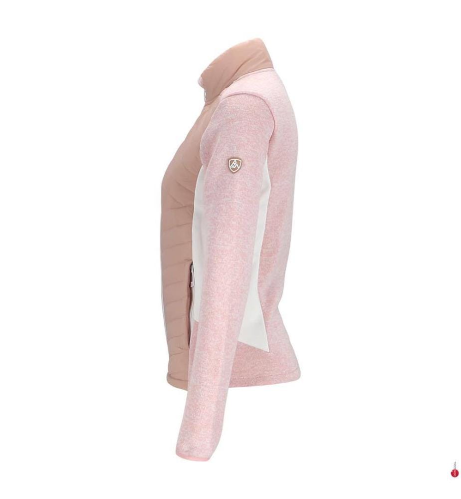 Matelasses Fleece Jacket - Pink