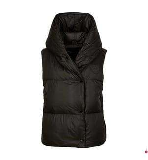 Rhoda sleeveless quilted jacket - Volcano