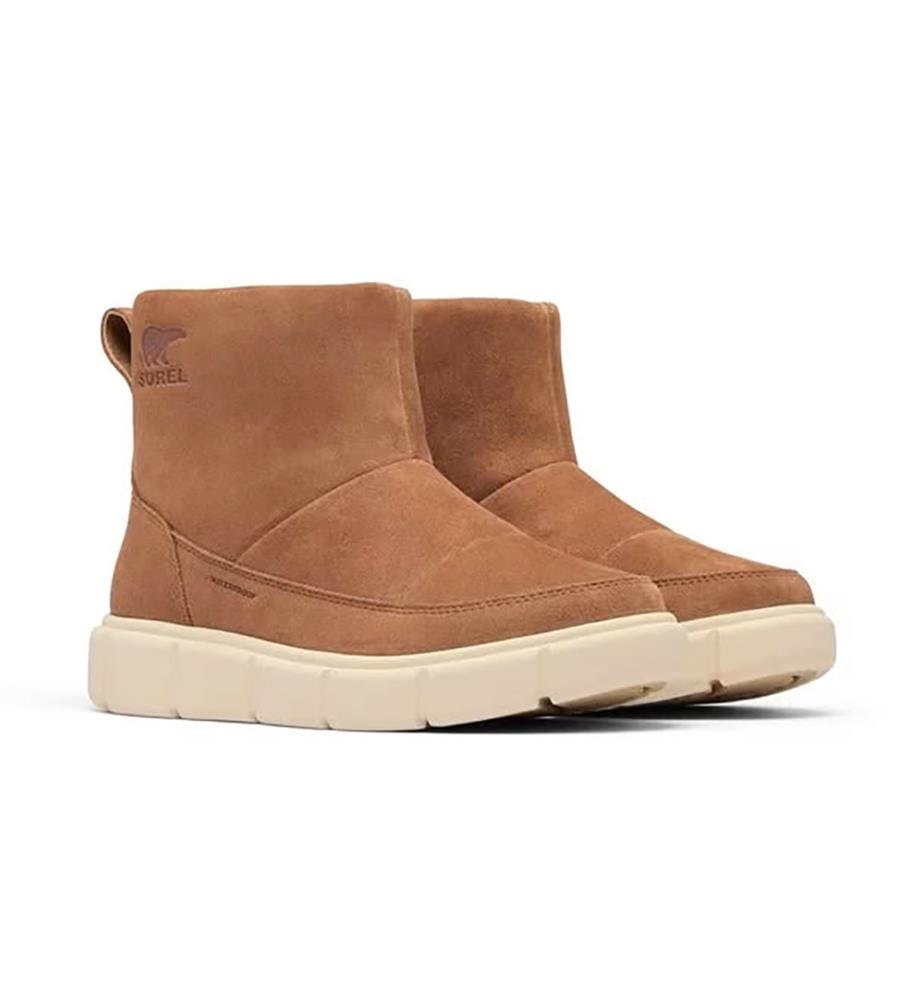 Bottes Imperméable SOREL EXPLORER III SLIP-ON - Velvet Tan & Chalk