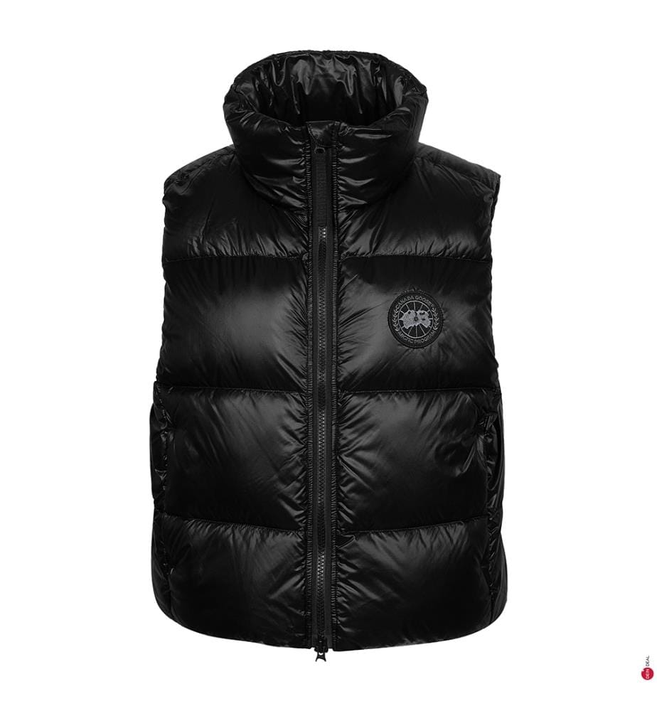 Sleeveless Quilted Jacket Cypress Black Label - Black