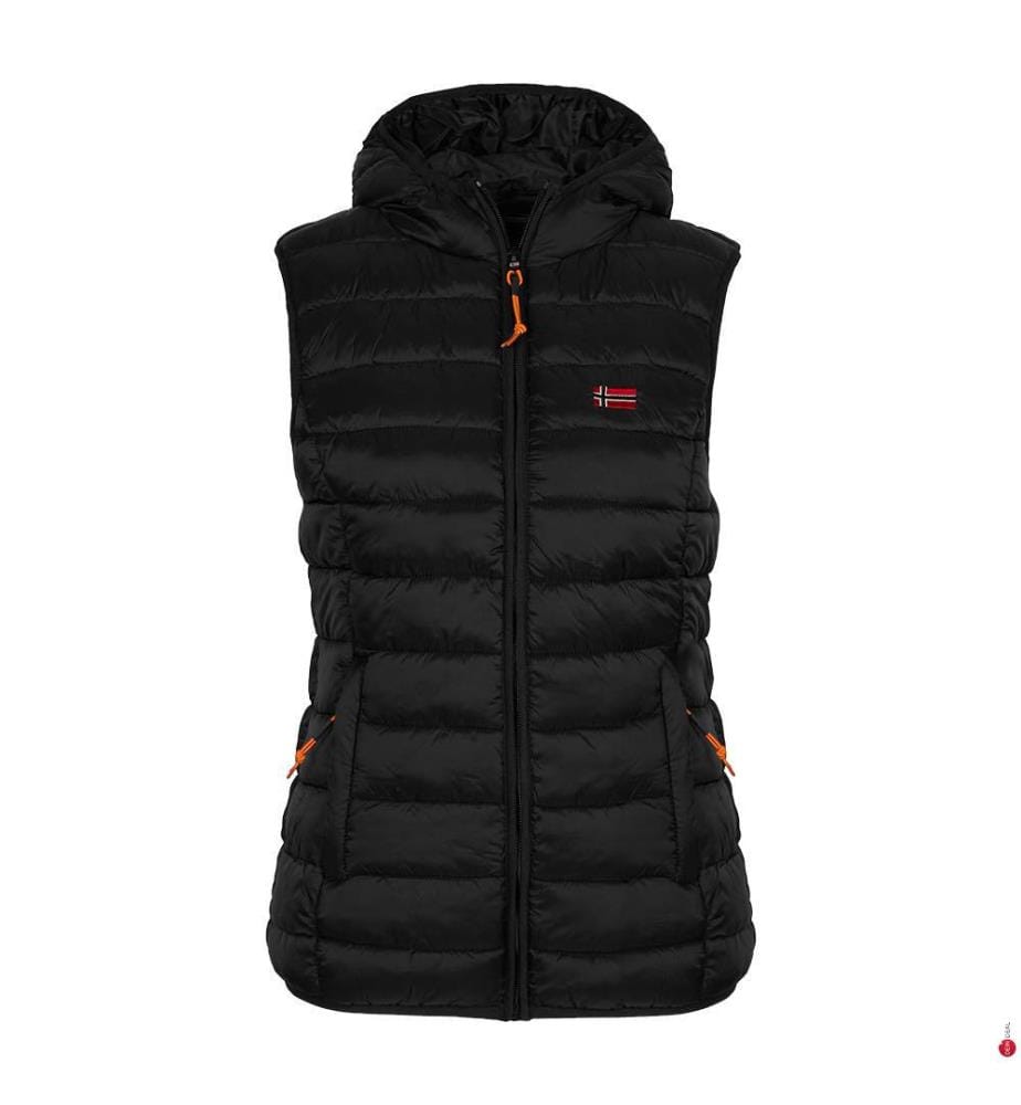 Vatikolor Sleeveless Quilted Jacket - Black