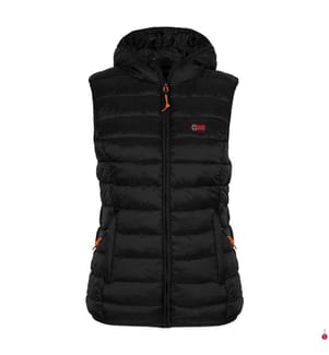 Vatikolor Sleeveless Quilted Jacket - Black