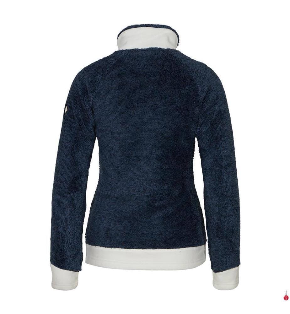 Giacca in pile Achef - Navy e bianco