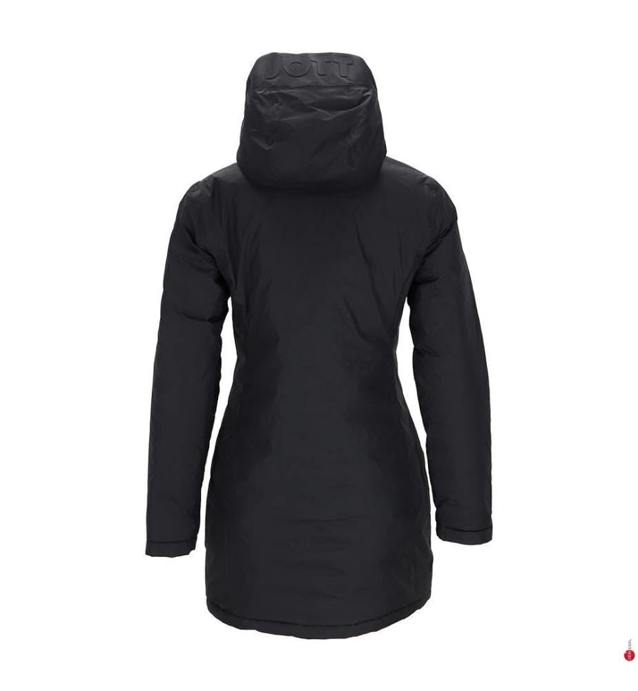 Giacca lunga reversibile Verone - Nero e Blu Scuro