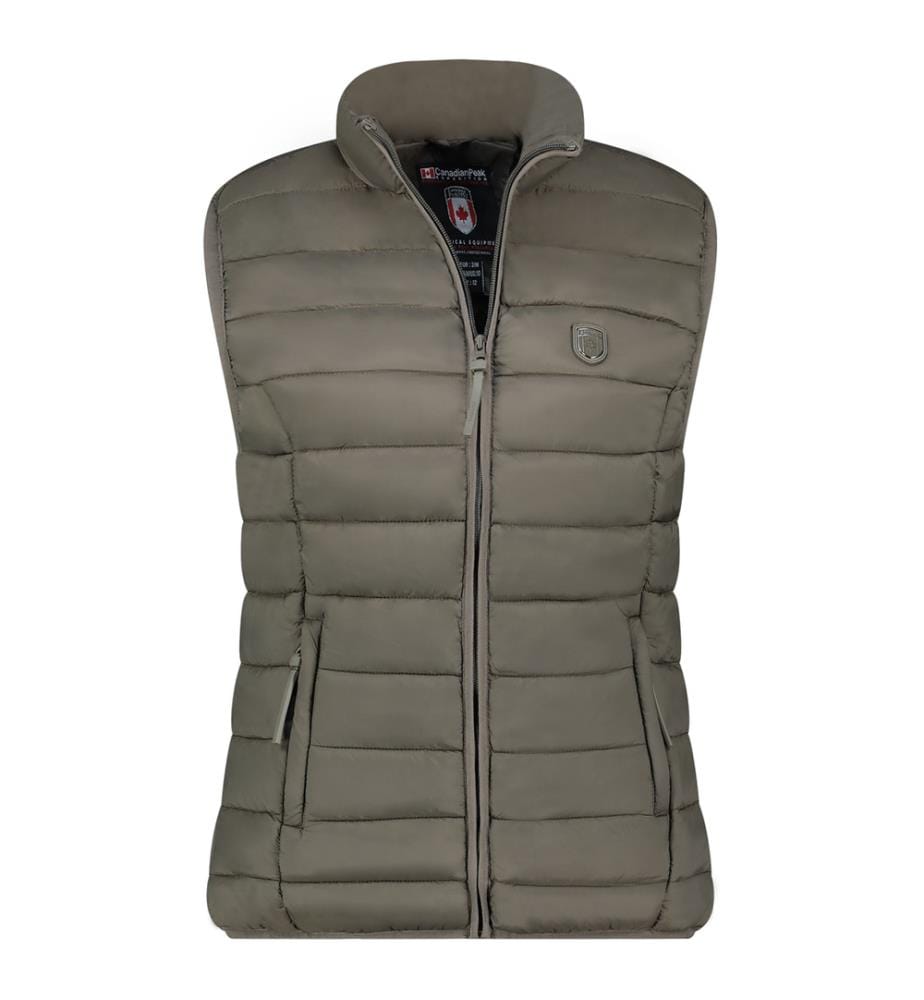 Sleeveless down jacket - Brown