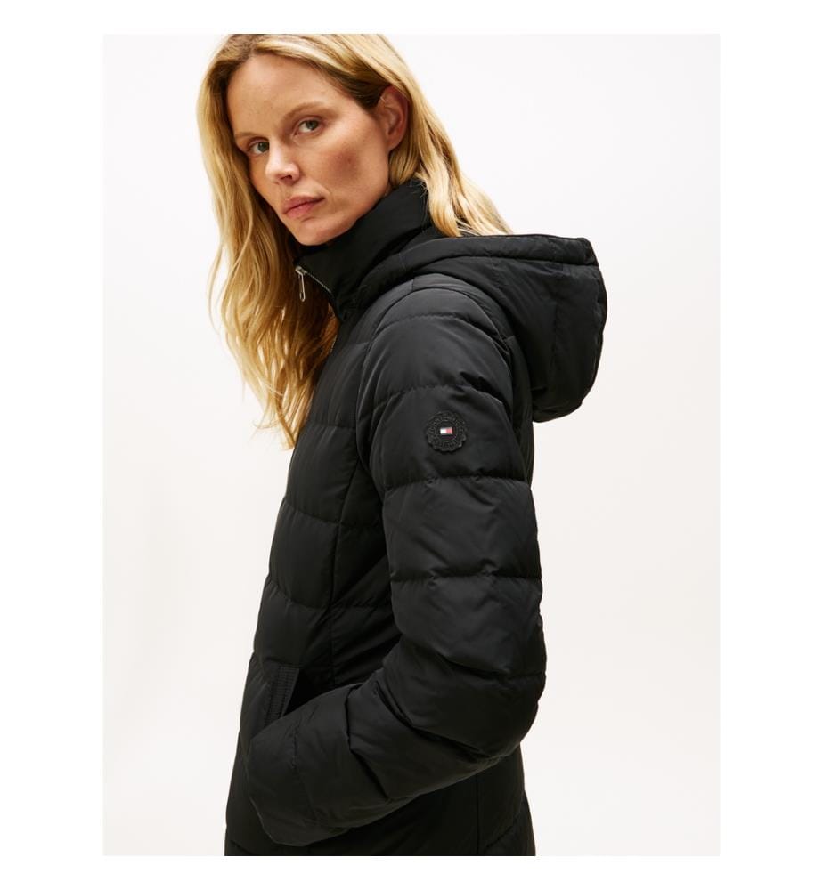Puffer Jacket Slim Fit MW Down - Black