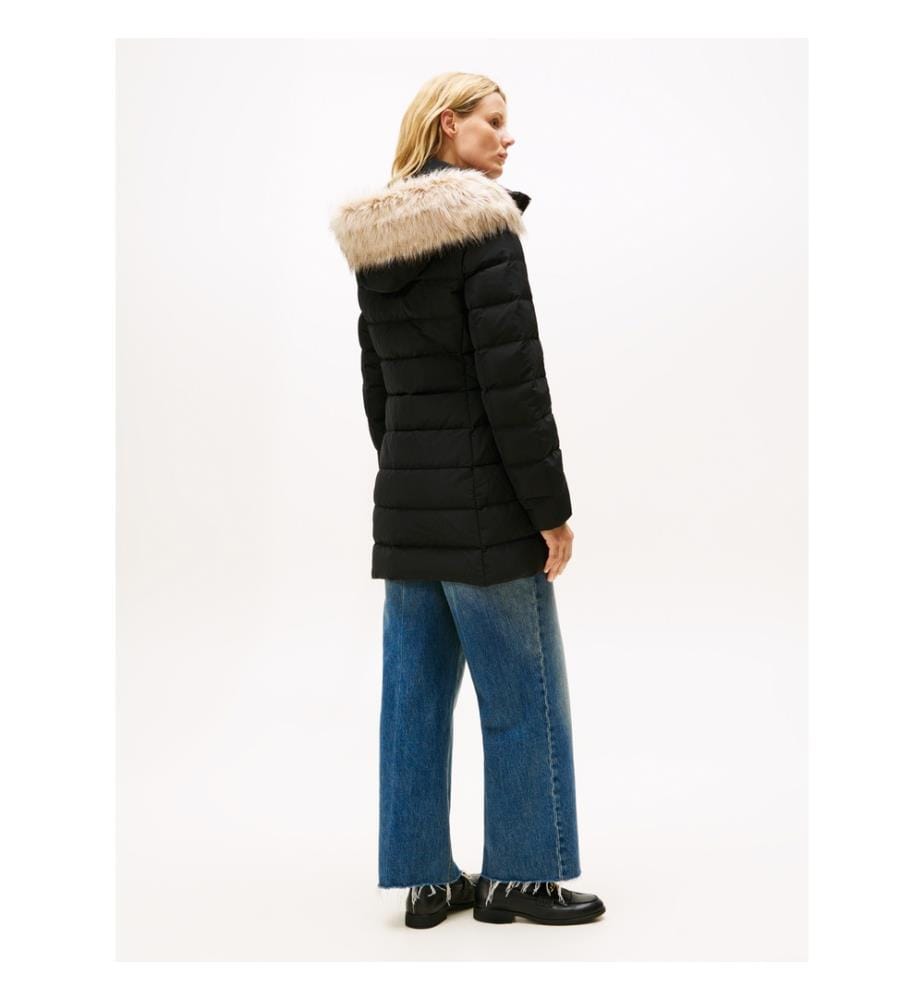 Puffer Jacket Slim Fit MW Down - Black