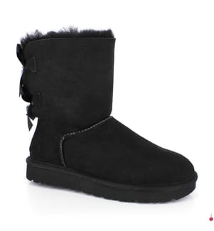 Leather Boots Bailey Bow II - Black