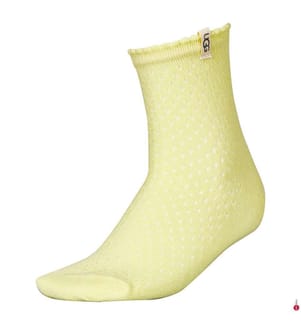 Socken Adabella Quarter Sock - Hellgelb
