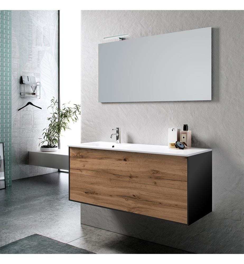 Vanity Set SX lavabo 4 pezzi AGO rovere