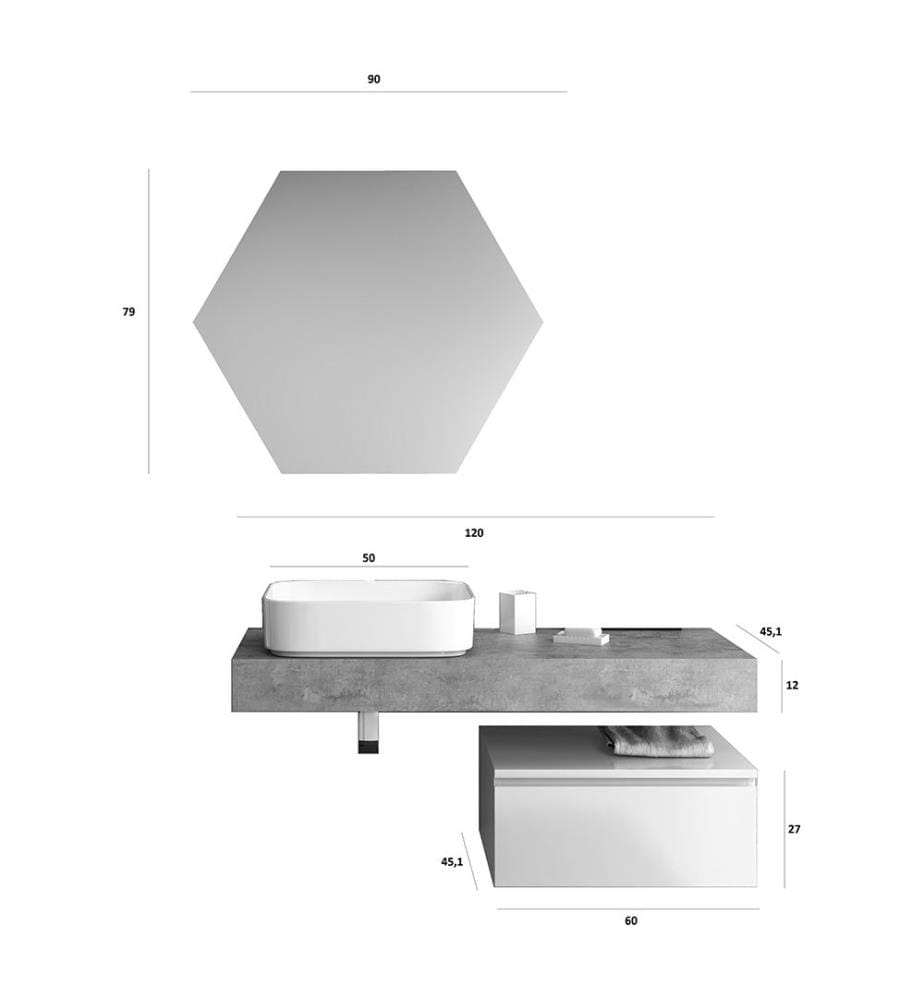 4-Piece Ensemble - White