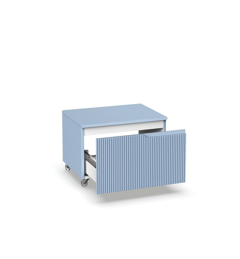 Commode Zip Tiffany - Bleu
