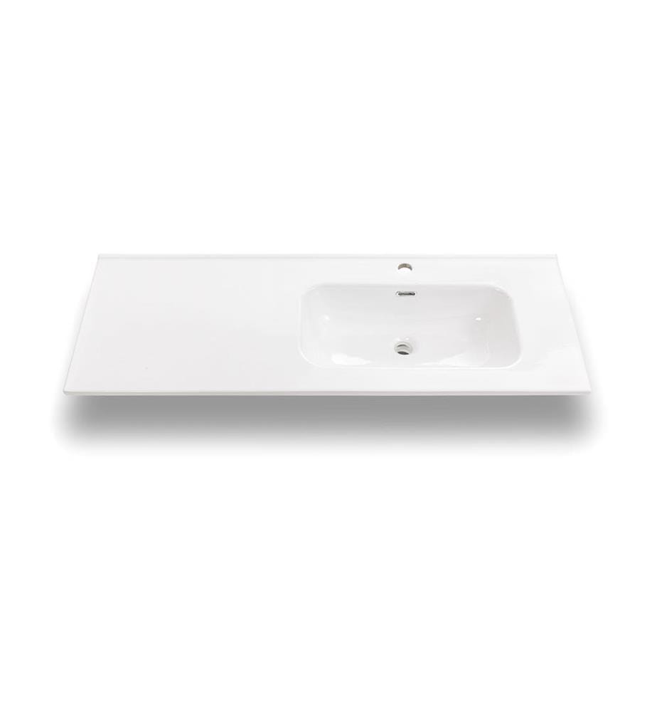 Ensemble salle de bain DX vasque 4 Pièces Zip - Blanc mat