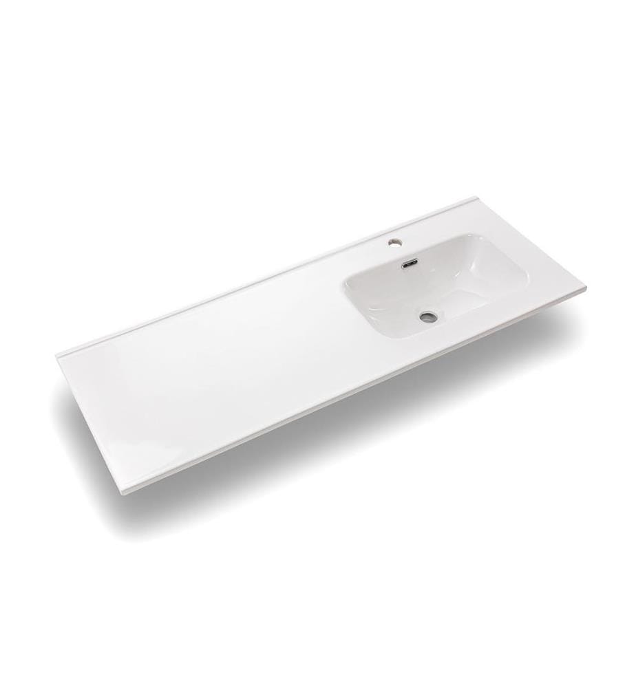 DX Badezimmer-Set 4-teiliges Waschbecken Zip - Eiche
