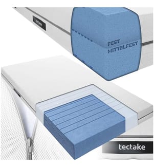 Materasso Sky, 2in1 gradi di durezza, 3D-Mesh - 100 x 200 cm