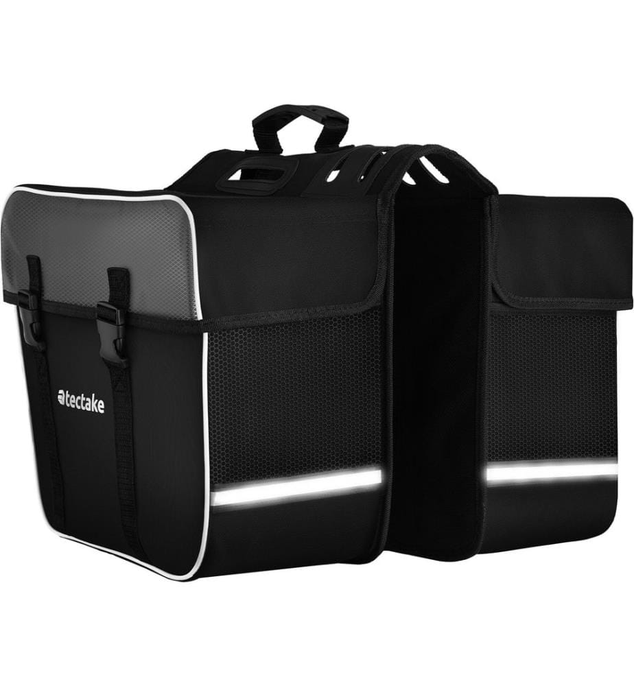 Set Fahrradtasche Georg und Rahmentasche, wasserabweisend - 20,5 x 10 x 10,5 cm, schwarzgrün