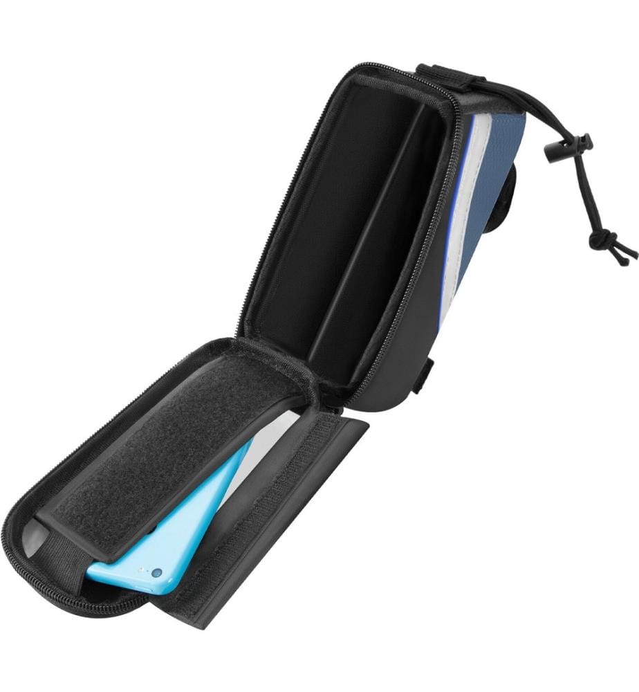 Set Fahrradtasche Georg und Rahmentasche, wasserabweisend - 20,5 x 10 x 10,5 cm, schwarzblau