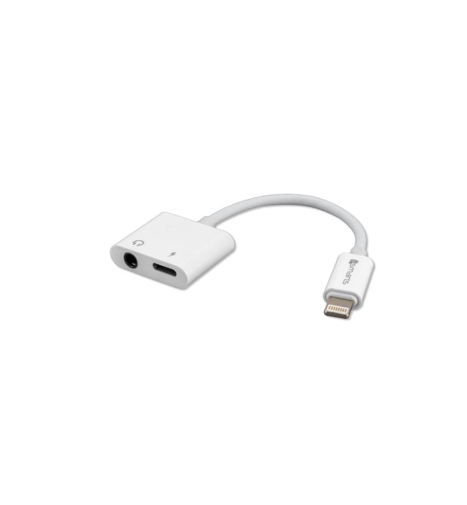 4SMARTS - Adapter Audio and Charging Splitter -> Lightning & 3.5mm Aux