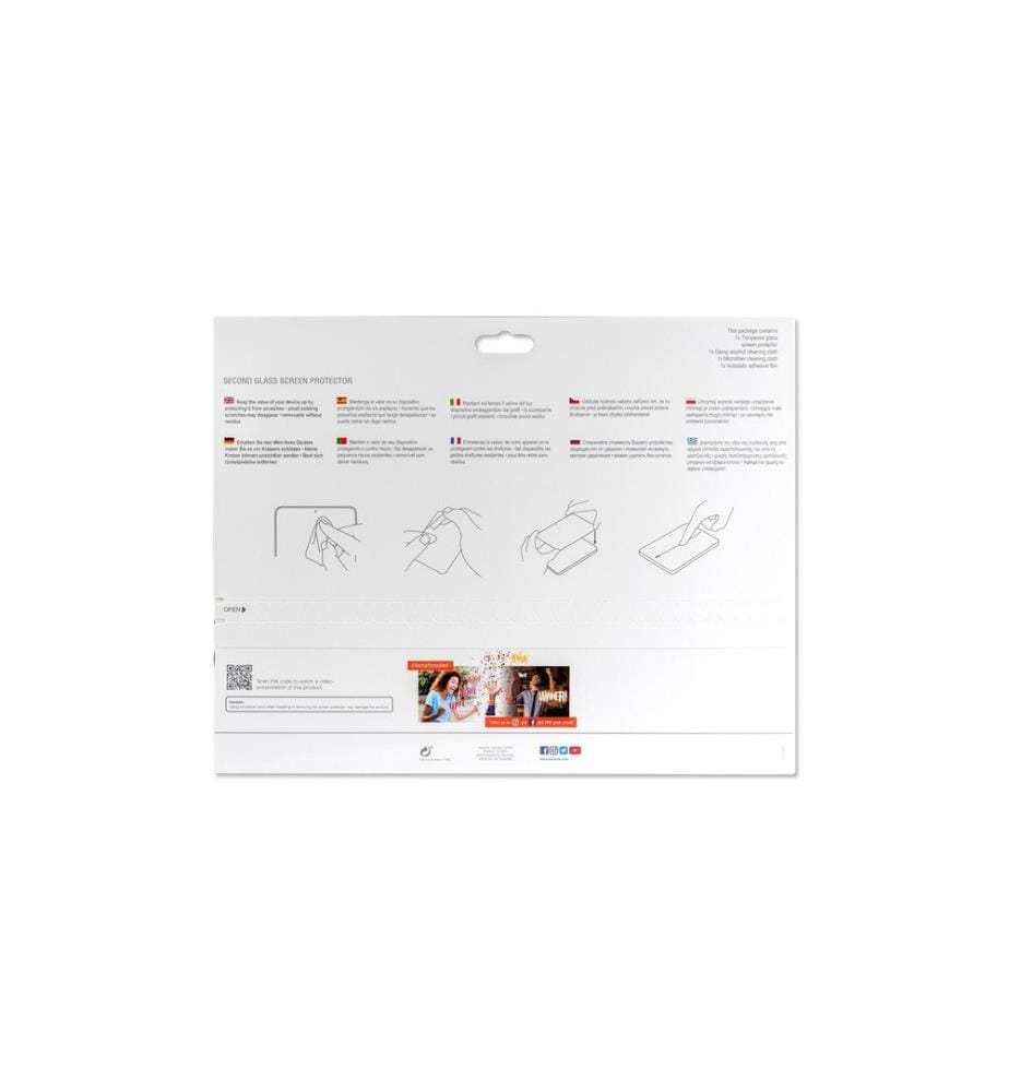 4SMARTS - Films protecteurs pour tablettes Second Glass 2.5D iPad 10.2 / Air (2019)