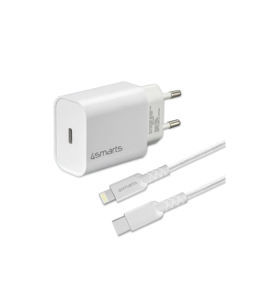 4SMARTS - USB-Wandladegerät VoltPlug PD 20W + Lightning