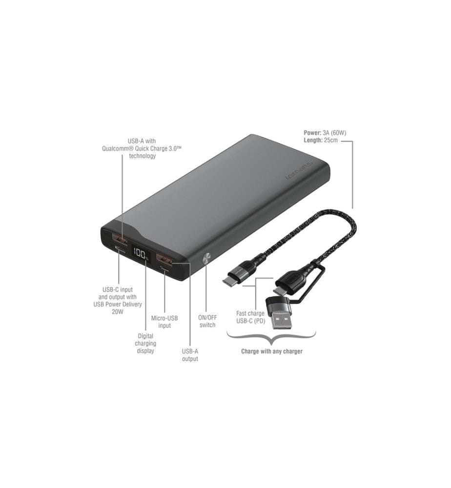 4SMARTS - Powerbank VoltHub Pro 10000 mAh