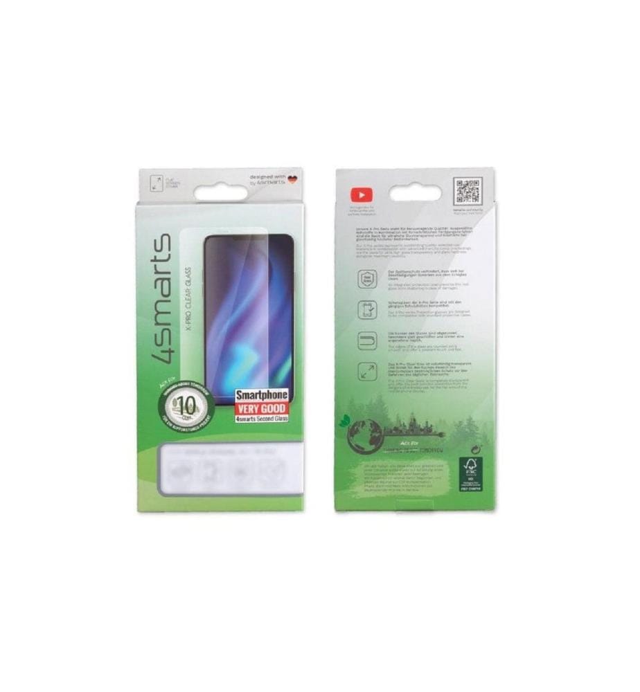 4SMARTS - Protection d'écran Second Glass X-Pro Clear iPhone 13 Pro Max
